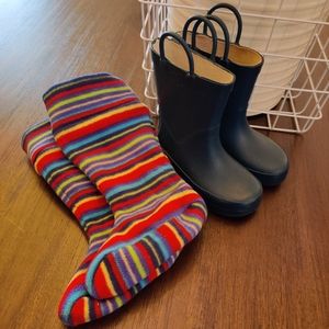 Rain boots (and liners)
